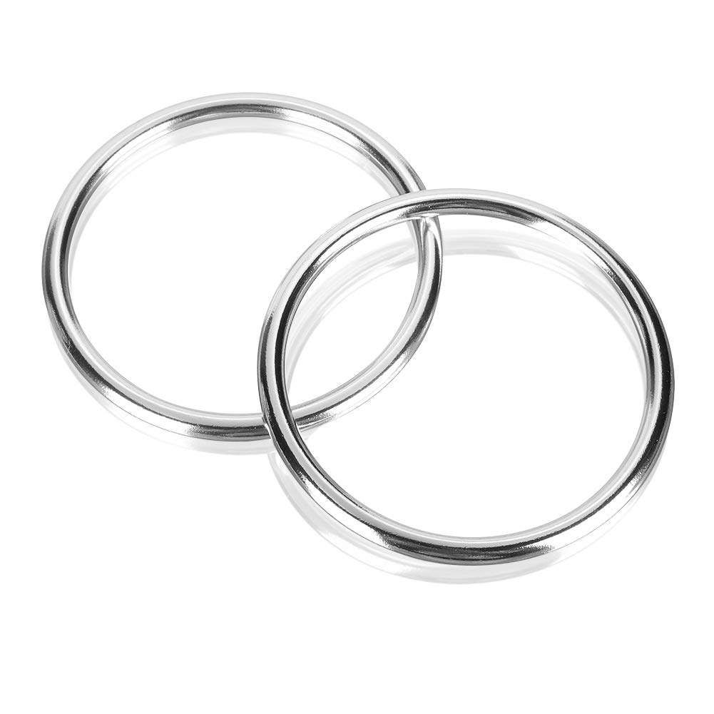 Accmor Baby Sling Rings, 3 inch Diameter Aluminum Ring for Baby Slings, Works with Your own Material or Convert Wrap to Sling (Bright Silver)-image-12