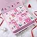 LAIKOU Japan Sakura Beauty Advent Calendar 2025, Christmas Gifts for Women, Skin Care Set, Bath Body Gift Set, New Year Skincare Beauty Gift Baskets, 24pcs Surprise Gift Box for Women and Girls