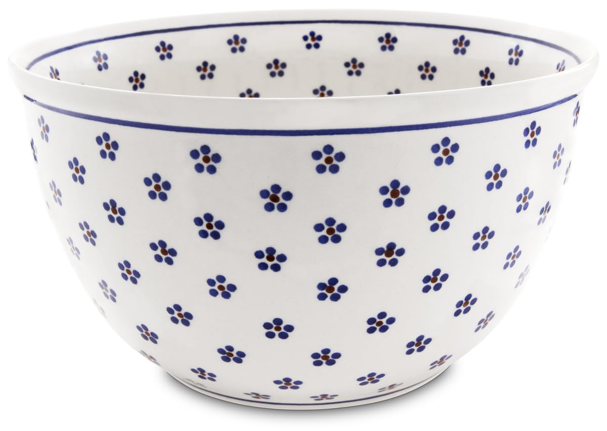 Saladier en céramique grand modèle 4,5L saladier design Bunzlauer