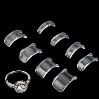 Adjustment Clip Guard Silicone Resizer Transparent Invisible Ring Size Reducer