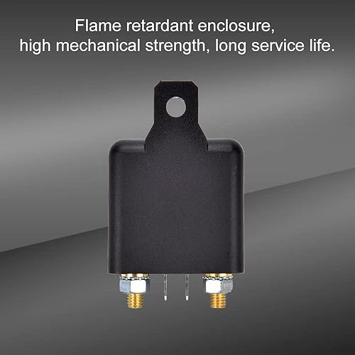 Miniatura 5 de Interruptor de relé de carga dividida de 4 pines de 12V CC 200 Amp Relé SPST de servicio continuo para embarcaciones automotrices marinas..