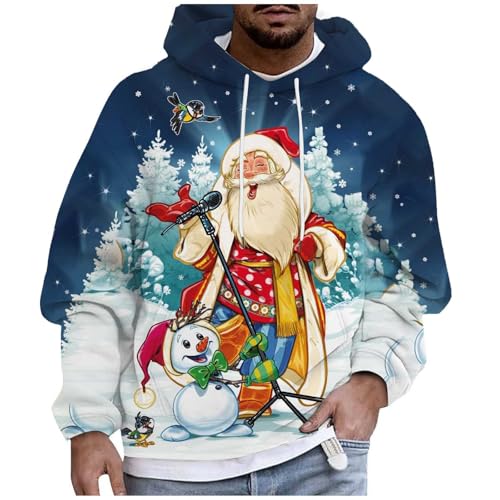 Sweatshirt classique homme noir à fermeture éclair avec capuche confortable taille 3XL