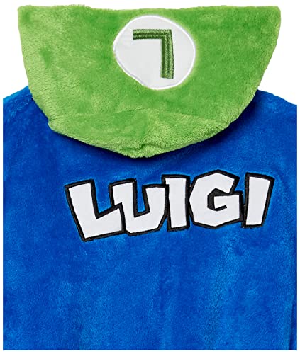 Super Mario Boys Costume Plush Robe, Luigi, 10/12 #TOP2