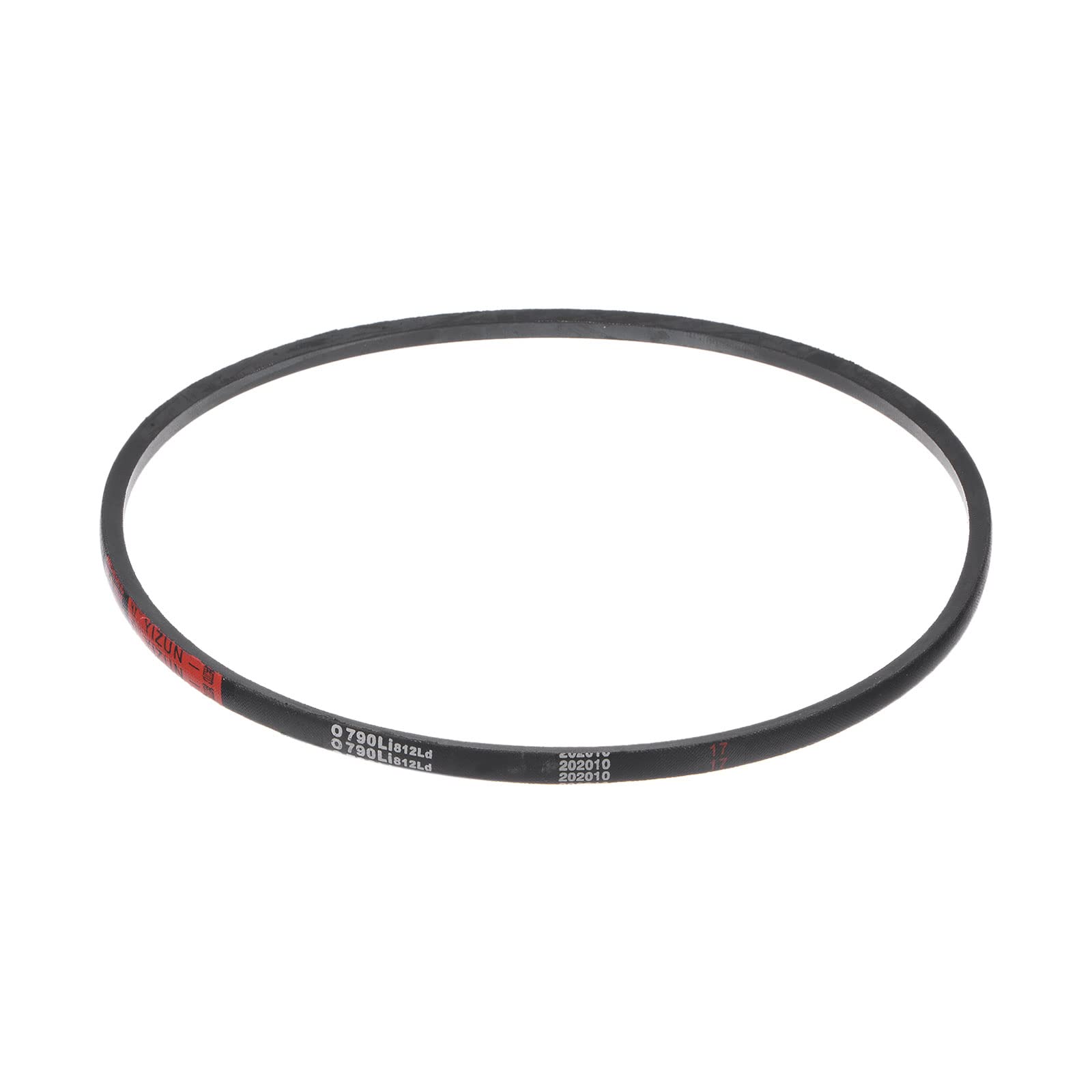 sourcing map O-790 V-Correas Transmisión, Trapezoidal Correas 790mm Paso Longitud Goma para Potencia Transmisión