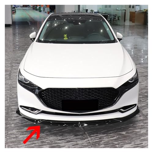 Diffuseur de pare-choc avant Lyjstore compatible Mazda 3 Axela 2020 2021 - 4