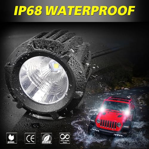 Image of 3.5 Inch Round Fog Lights 5000LM Combo Round LED Offroad Lights