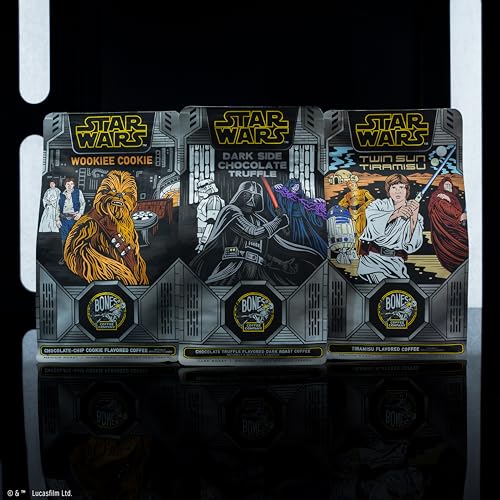 image for Bones Coffee Company Star Wars Collector's Box Flavored Coffee, Low Ac