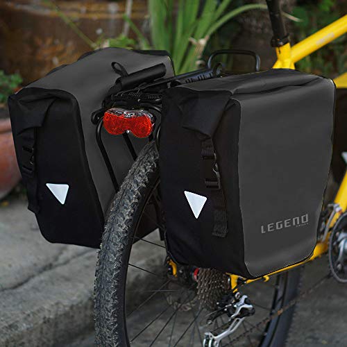 LEGEND EBIKES Sacoche latérale imperméable de Grande capacité, Noir, 1