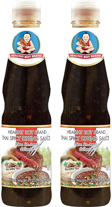 Generic Healthy Boy Thai Spicy Dipping Sauce, 12 Ounces, Product of Thailand (Pack of 2)