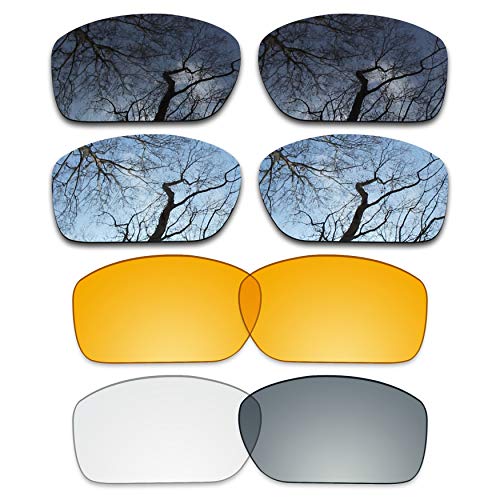ToughAsNails Set of 4 Replacement Lenses for Oakley Scalpel Pack-BSHP6
