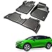 Produktbild 2befair Gummimatten Innenraum VW ID4 & ID5 / Skoda Enyaq/Audi Q4 e-tron  Made in Germany, rutschfeste Fußmatten vorne & hinten, Allwetter-Automatten im Set (3 Matten), nachhaltiges Zubehör