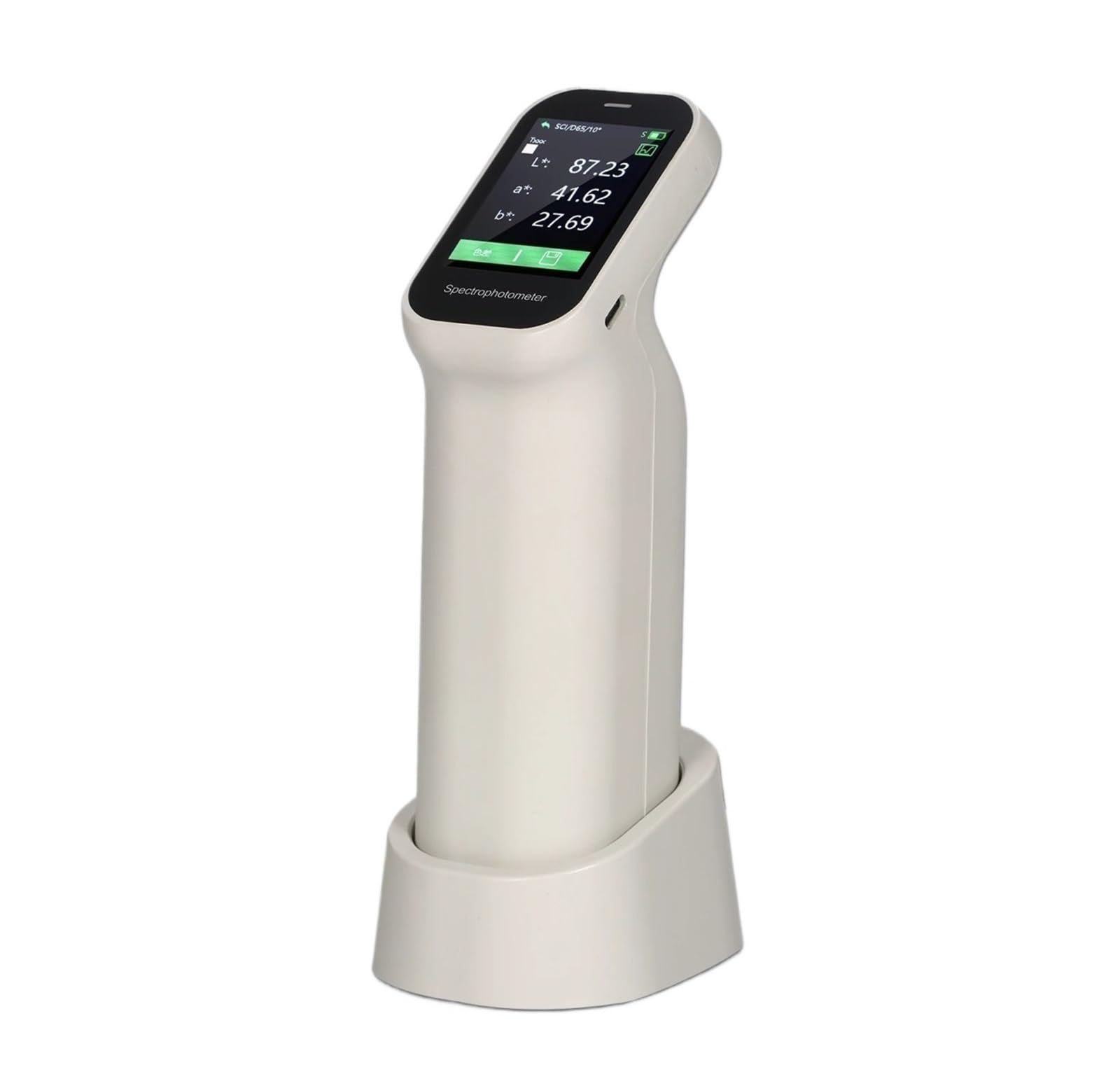 Spectrometers, Portable Rechargeable Colorimeter Chromometer Handheld Spectrophotometer Color Meter Auto Calibration Difference Tester