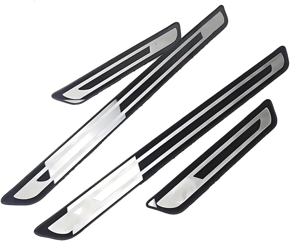 For Discovery Sport 2014-2022 Car Door Sill Scuff Plate Stainless Steel, Door Sill Protector Strips Welcome Pedal Guard Kick Plates Threshold Cover,B/Type~B
