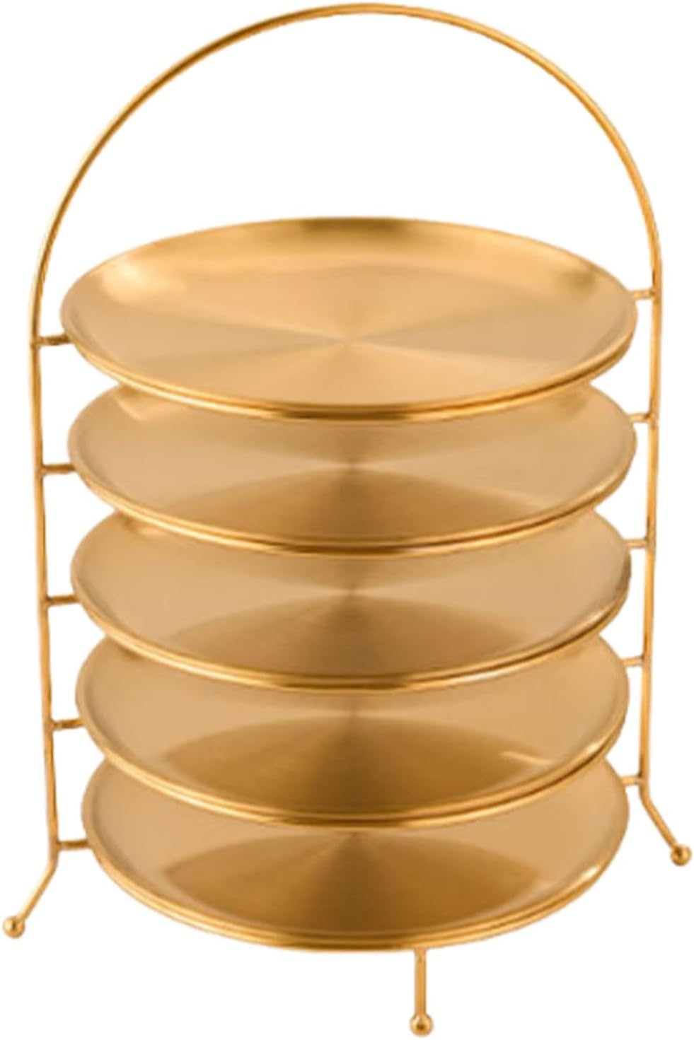 Tiered Cupcake Stand Cupcake Stand Buffet Candy Tea Party Serving Platter Dessert Plate for Birthday, Festival, 3 Layer 20cm