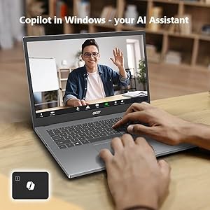 Acer Aspire Go 15 Slim Laptop | 15.6" Full HD IPS 1080P Display | Intel Core i3-N305| Intel UHD Graphics | 8GB LPDDR5 | 128GB HD | Wi-Fi 6 | AI PC | Windows 11 Home in S Mode | AG15-31P-3947 3 51QFfZvw1TL. SS300