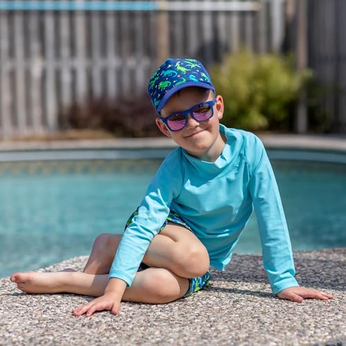 Image of JAN & JUL UV Swim Shorts and Long Sleeve UV Shirt for Toddlers