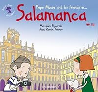 Pepe Mouse and his friends in Salamanca. Activity book with stickers 8424105966 Book Cover