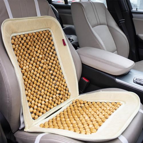 Holzkugel Sitzauflage Heyner Premium in Beige