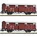 Produktbild Fleischmann 826210 N 2er-Set Gedeckte Güterwagen der DR
