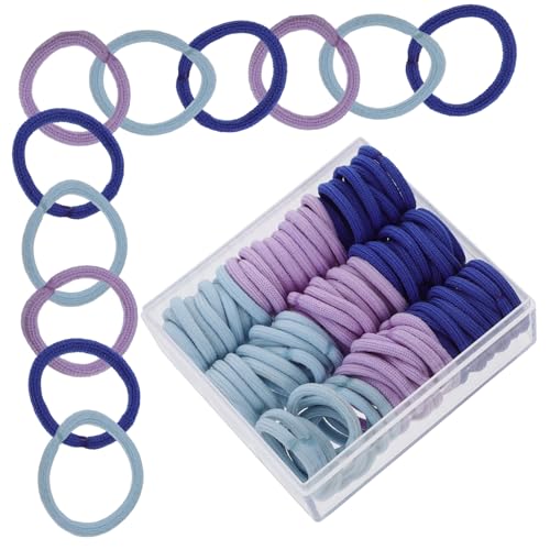 TOVINANNA 1 Caja hair band hair ties hair topper pulseras para el cabello para mujer bigudí gomas para el cabello accesorios banda para el cabello lazos para el cabello de las niñas nylon
