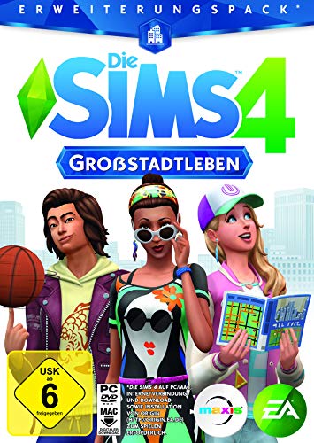 Die Sims 4 Großstadtleben (EP3)| Erweiterungspack | PC/Mac | VideoGame | Code in der Box | Deutsch
