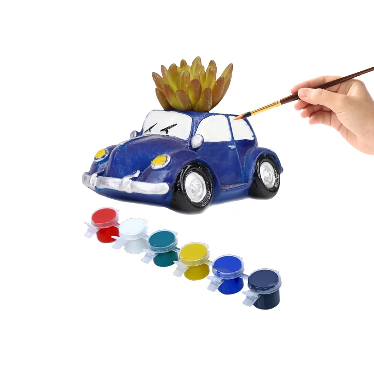 Wonderland DIY Craft kit Paint Your Planter/Pen Stand |Gift Set for Kids| Car Shape (B0CSSMQ33H) Amazon Price History, Amazon Price Tracker