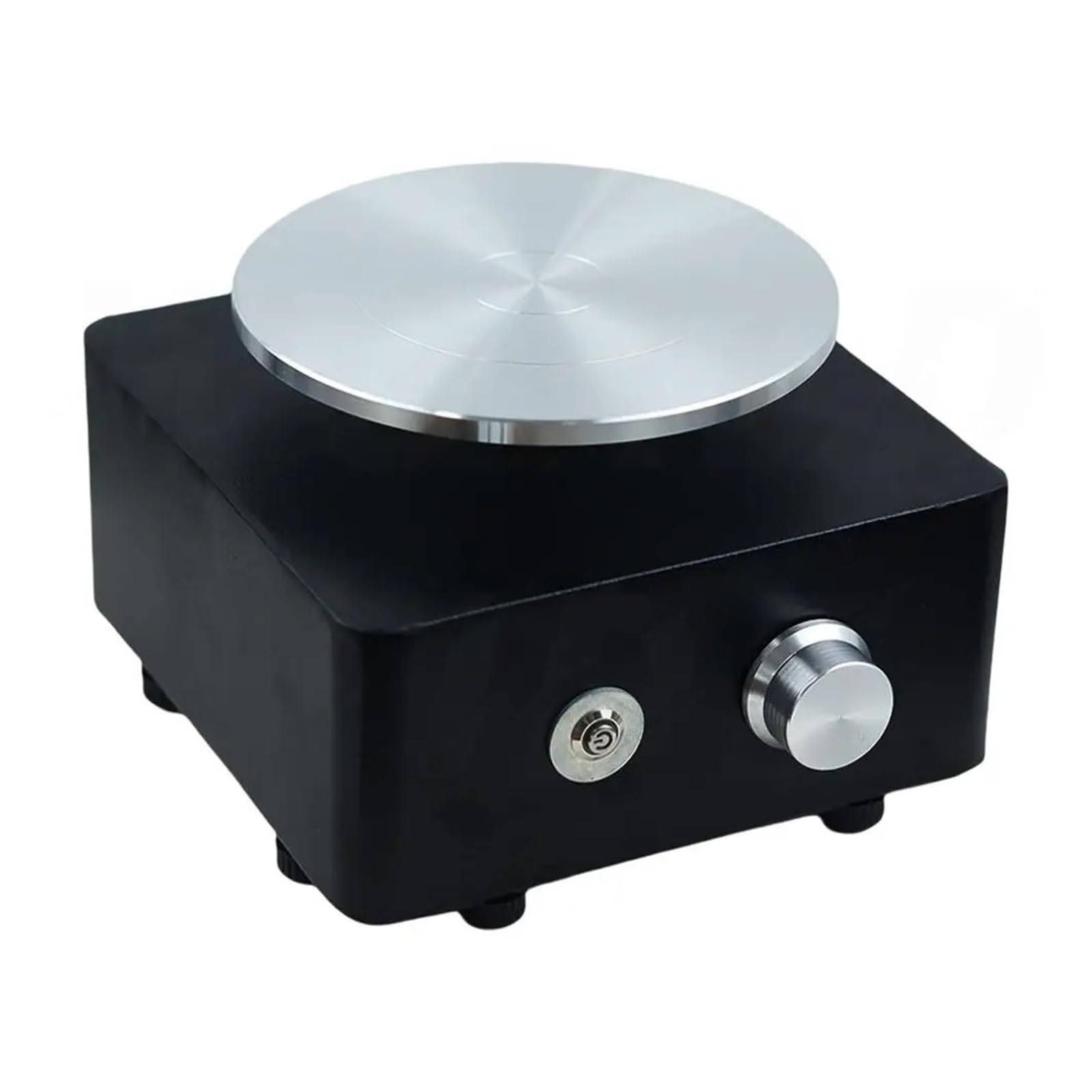 DIY Akumulatorowa Elektryczna Maszyna Do Koła Garncarskiego Do Rzemiosła Artystycznego Ceramiki Gliny Narzędzia Do Garncarstwa MINI Obrotowy Stolik Garncarski 0-160RPM 2000MA