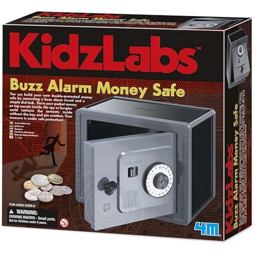4M Spy Science Alarmed Safe Bank