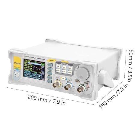 Generator, FY6900 0-50 MHZ 2.4in TFT Screen Digital DDS Waveform Generator Counter Frequency Meter Pulse Source Generators, AM/PM/FM/Ask/FSK/PSK Modulation(US)