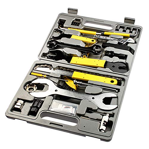 Trousse d'outils de réparation multifonctionnelle vélos avec 44 pièces