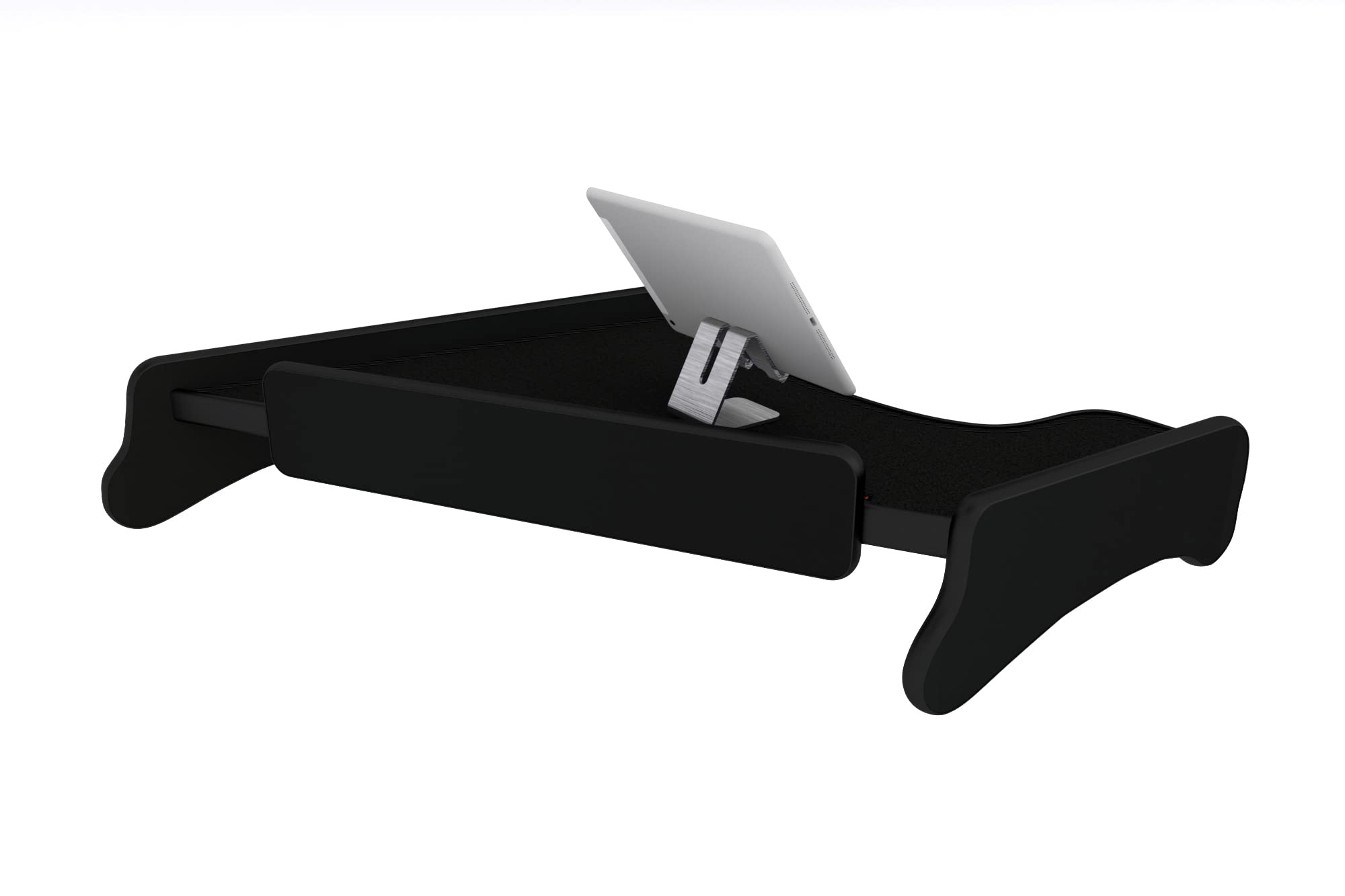 F-CORE Tavolini per cruscotto Camion Compatibile per IVECO STRALIS 01.02-12.12 Centrale Active Space Nero