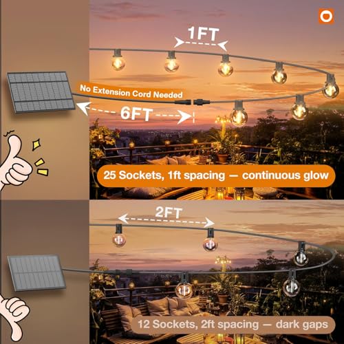 31FT Solar String Lights con 20% de descuento - CUPON - Image 2