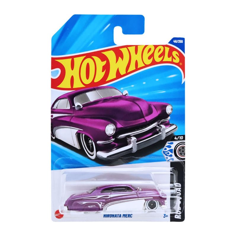 Image of Hot Wheels Hirohata MERC Rod Squad Ages 3 and Up 46 /250 (Purple)