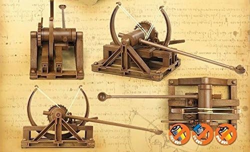 Miniatura 2 de Academy 18137 Kit de modelo de plástico Scientific Da Vinci Machines Series Catapult NUEVO /item# G4W8B-48Q44419