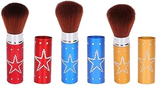 Retractable Makeup Brush 3pcs Portable Loose ...