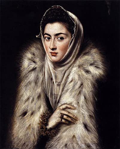 Lienzo de pintura mural de El Greco, cuadro decorativo para pared de dormitorio en 60x90cm