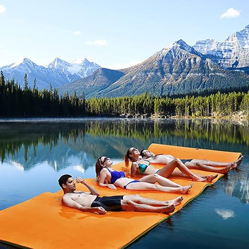 Tapis de couverture d'eau amusant pour s'amuser en famille et se détendre au lac