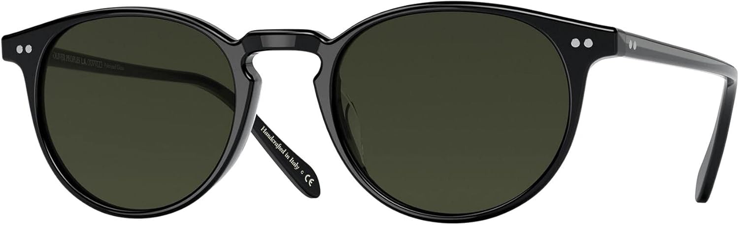 Oliver Peoples RILEY SUN 5004SU Black/G- Green 49/20/150 unisex Sunglasses