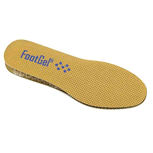 Plantillas gel hombre naranjo FOOTGEL semelles pour rester debout au travail