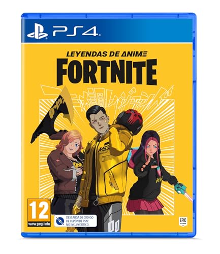 Fortnite - Leyendas de Anime (Código de descarga del juego en la caja) - PS4
