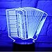 Produktbild XINGXIAOYU 3D Led Nachtlicht Akkordeon Squeezebox Musik Mit 7 Farben Licht Für Heimtextilien Lampe Erstaunliche Visualisierung Optisch