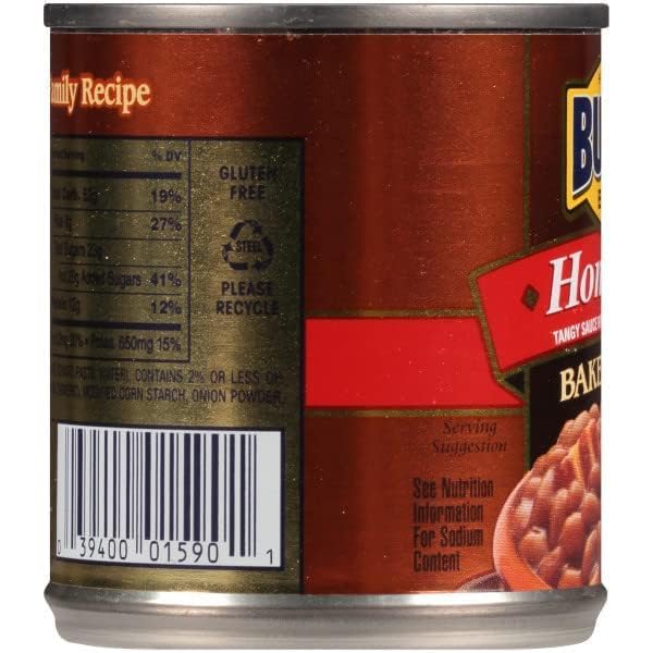 Image of Bush's Best Baked Beans, Homestyle Seasoned Beans in Savory Sauce for BBQ, Cookouts, Side Dishes and Easy Meals, 8.3 Ounce (Pack of 24)