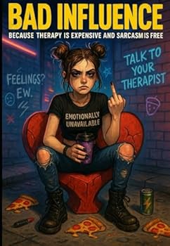 Paperback BAD INFLUENCE: Because Therapy Is Expensive and Sarcasm Is Free Book