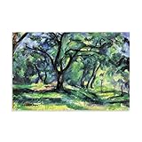 WurBu Paul Cezanne Malerwerke, gedruckte Poster, Leinwand, 