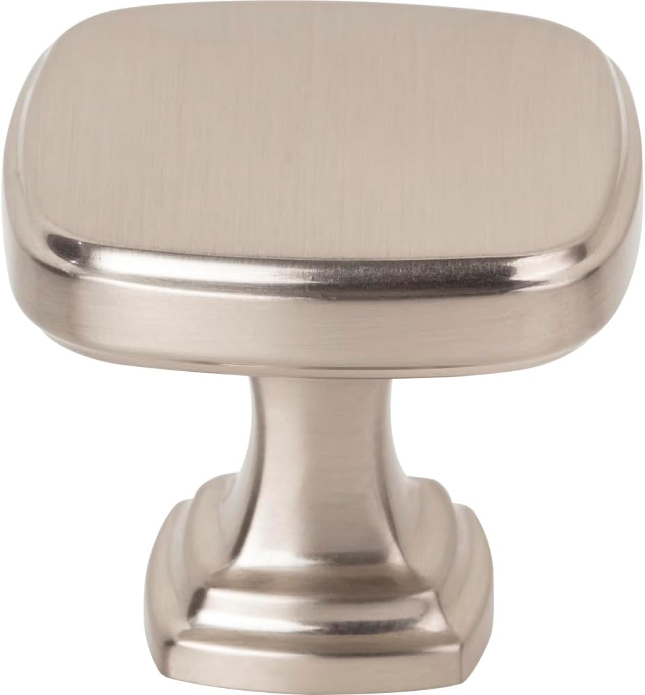 Jeffrey Alexander Fontana 1-3/8" Length Square Knob