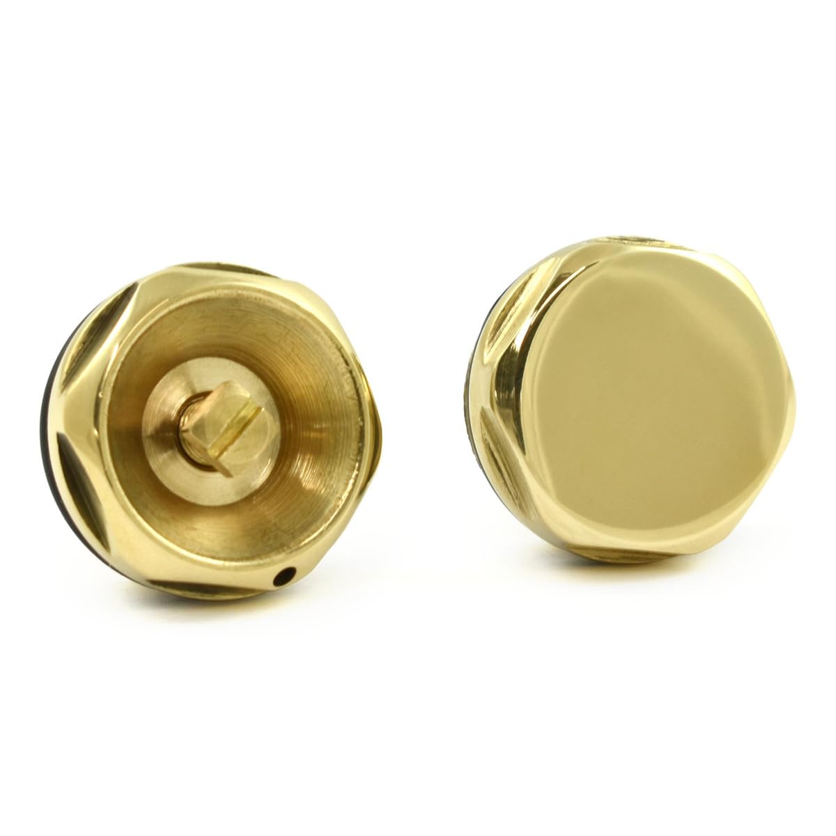 Hot Flow | 1/2 inch Radiator Bleed Valve & Blanking Plug Unlacquered Brass. Designed to Efficiently Manage Air & Maintain Your Heating Systems Integrity. Prevents Cold Spots, Noise & Corrosion.