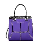 Mellow World Fashion Bianca Tote, Purple, One Size