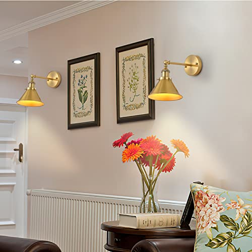 Civaza 2-Light Led Industrial Battery Operated Wall Lights, Battery Run Remote Control Wireless Classic Wall Sconce Fixture Wall Decor For Restaurant Loft Staircase. Beautiful, Easy To Install. #TOP5