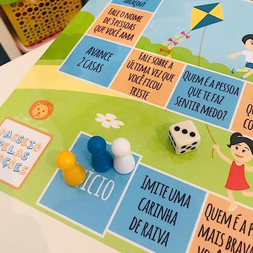 Passeio Pelas Emoções - Identificar, compreender e expressar as emoções de forma divertida
