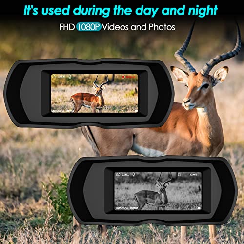 Hawkray Night Vision Goggles4K Ultra HD 1480ft Viewing Range, 80x